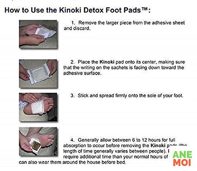 Natural Detox Foot Patches (Set of 10)