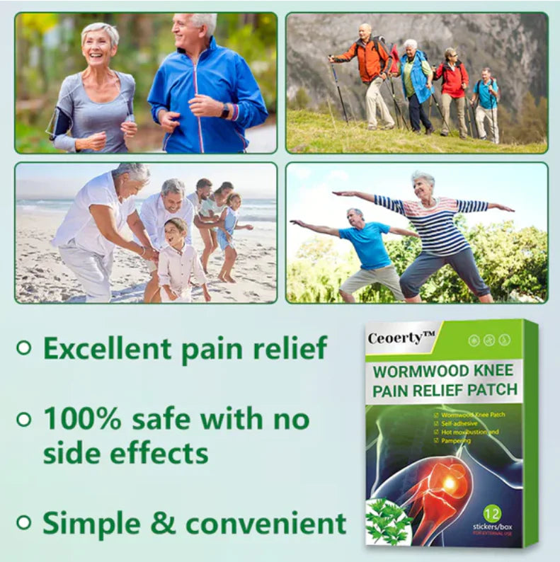 Herbal Knee Patch for Joint Ache Pain Pack of 1 (10pc)