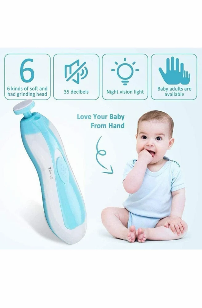 Blue Baby Electric Nail Trimmer