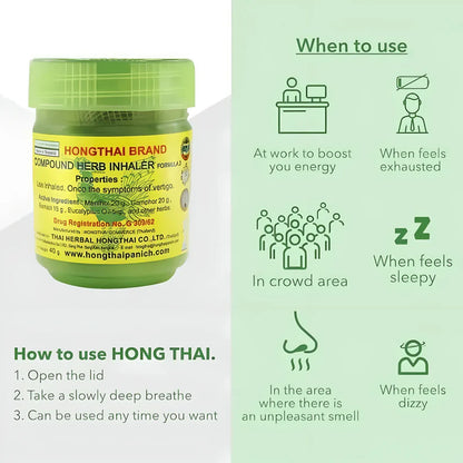 PureBreathe™ - Hong Thai Traditional Herbal Inhaler 🌿