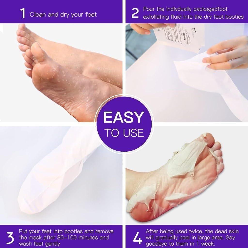 Natural Foot Mask Hydrating Sock Pedicure Essential