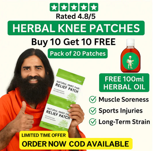 Herbal Knee Patch for Joint Ache Pain Pack of 1 (10pc)